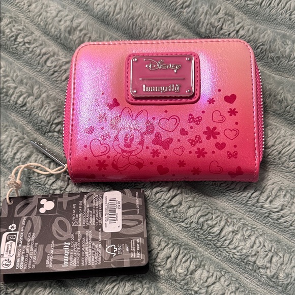 Loungefly Pink Minnie Mouse Wallet - Picture 2 of 3